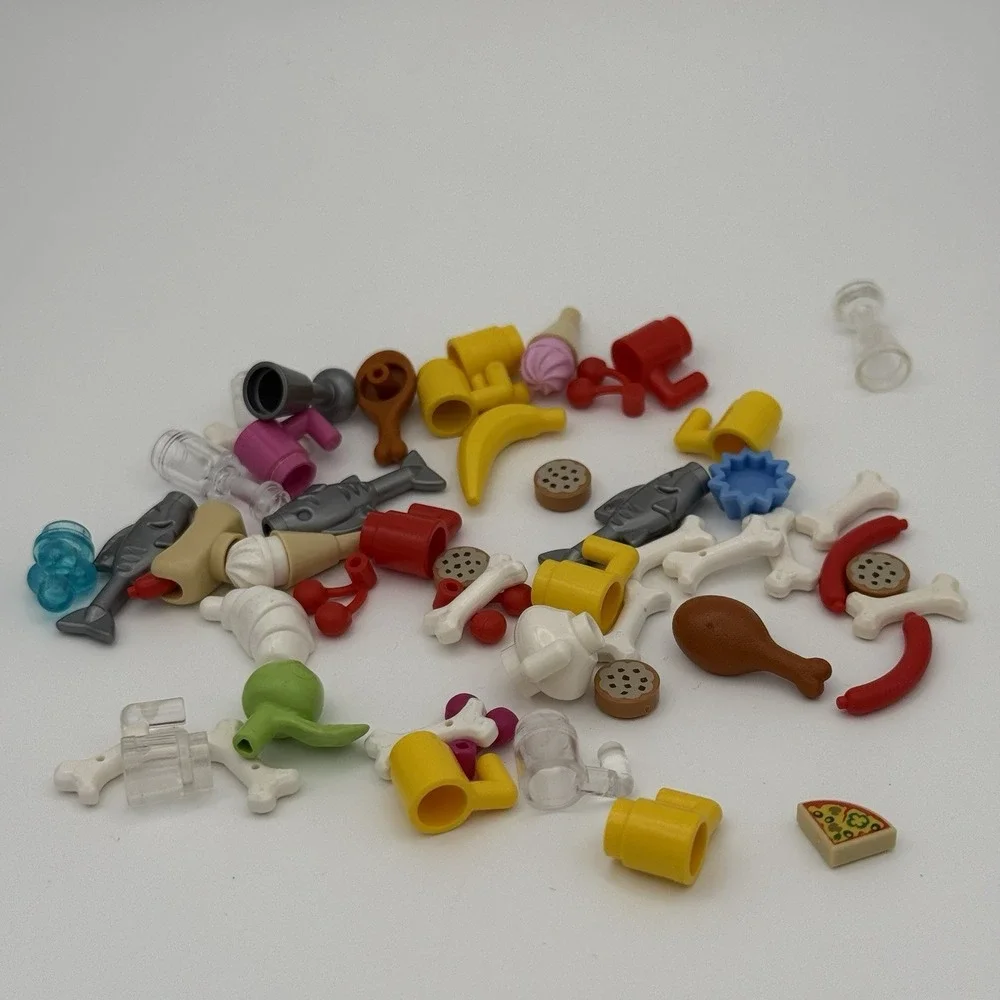 LEGO‎ Piece Minifigs Friends Lego Food Accessories Lot of 50 pieces 003